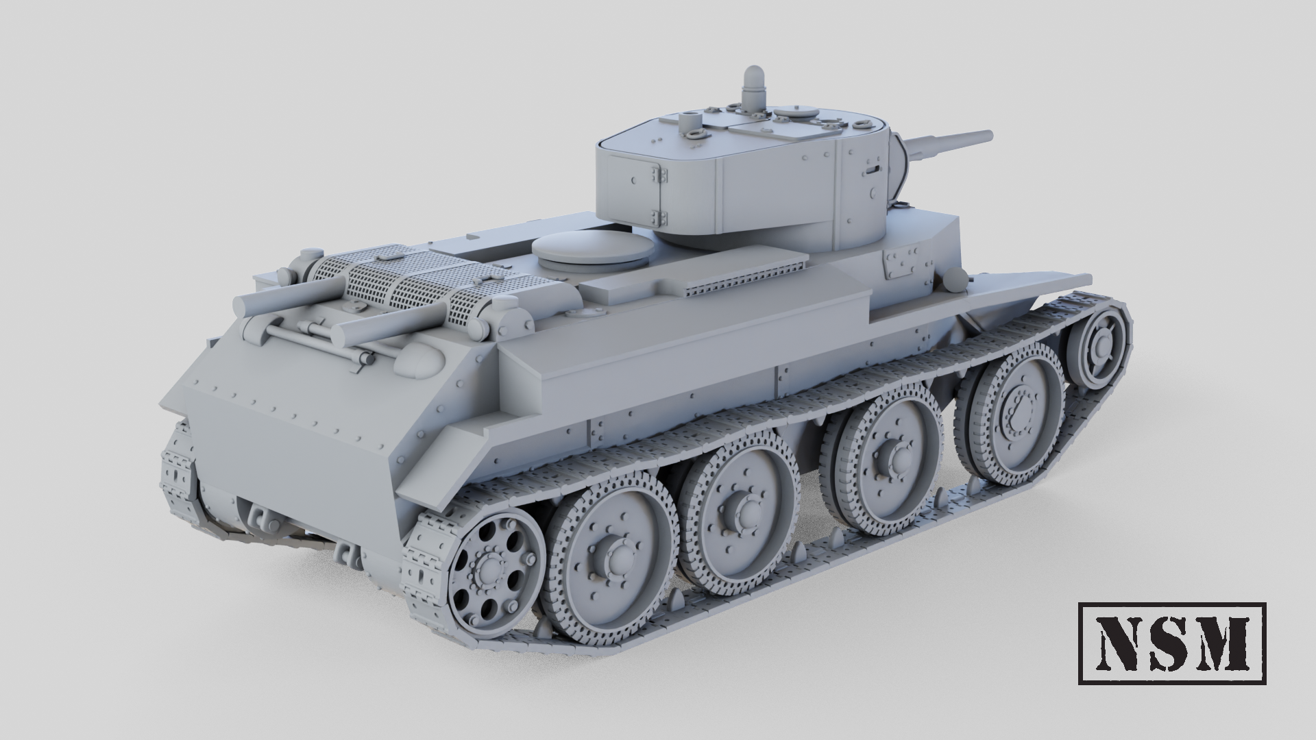 NSM Finnish Mod BT-7 - (Finland, WW2)