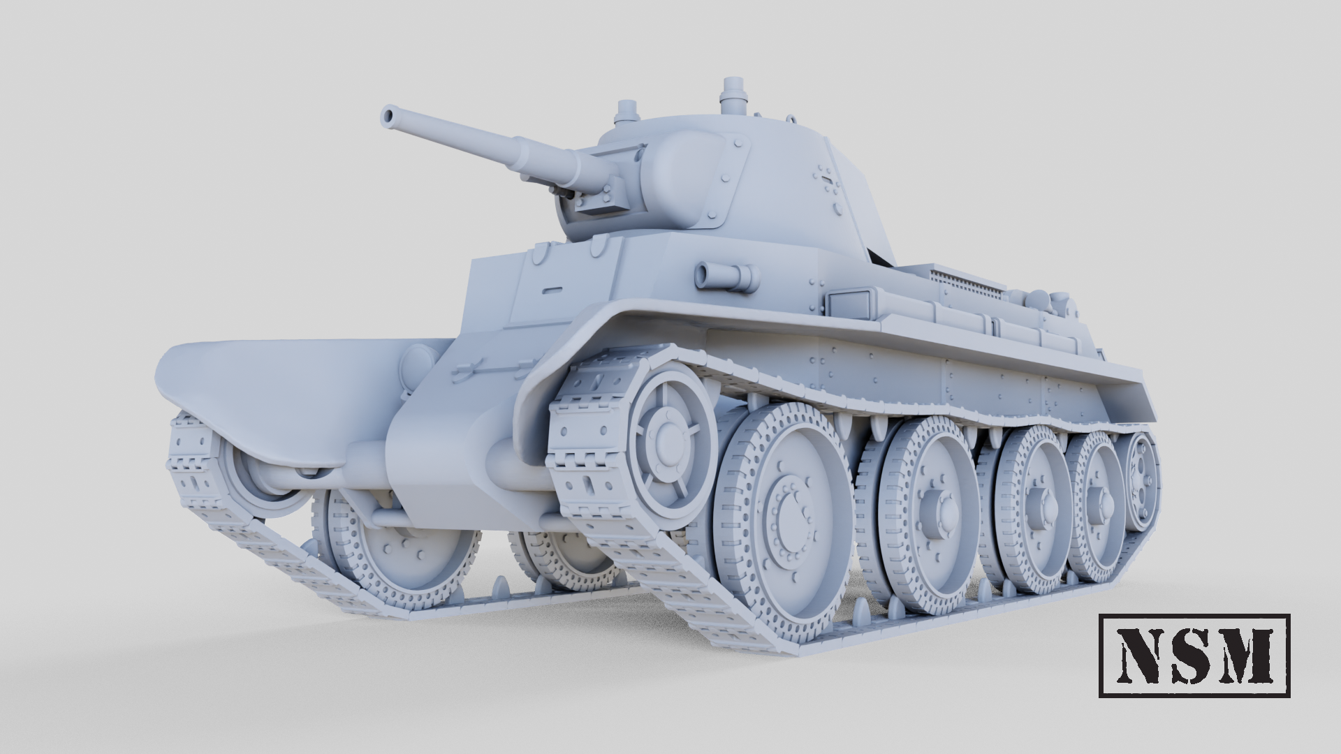 NSM BT-7 Conical Turret- (Soviet, WW2)