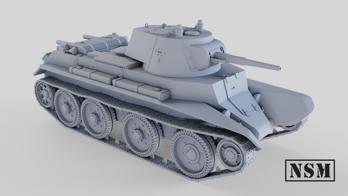 NSM BT-7 Conical Turret- (Soviet, WW2)