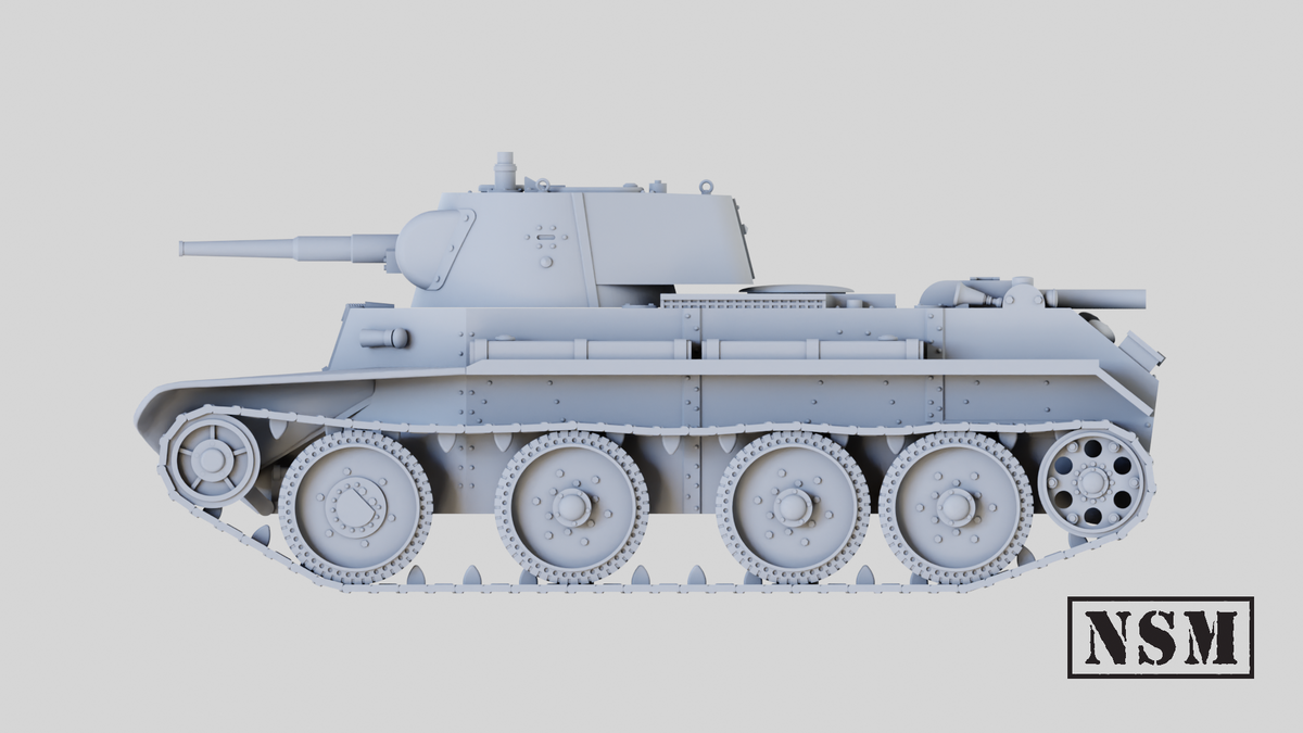 NSM BT-7 Conical Turret- (Soviet, WW2)