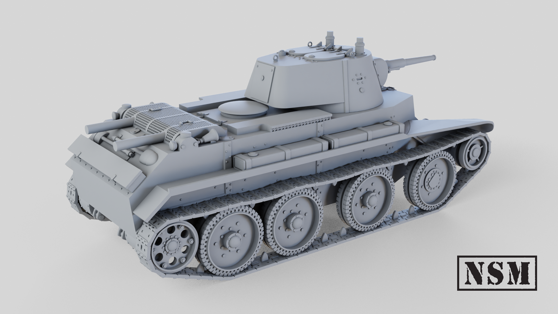 NSM BT-7 Conical Turret- (Soviet, WW2)