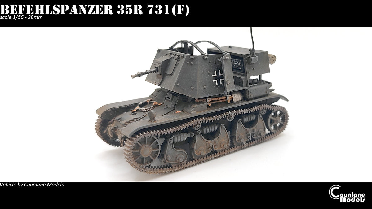 Counlane Befehlspanzer 35R 731(f) (Germany, WW2)