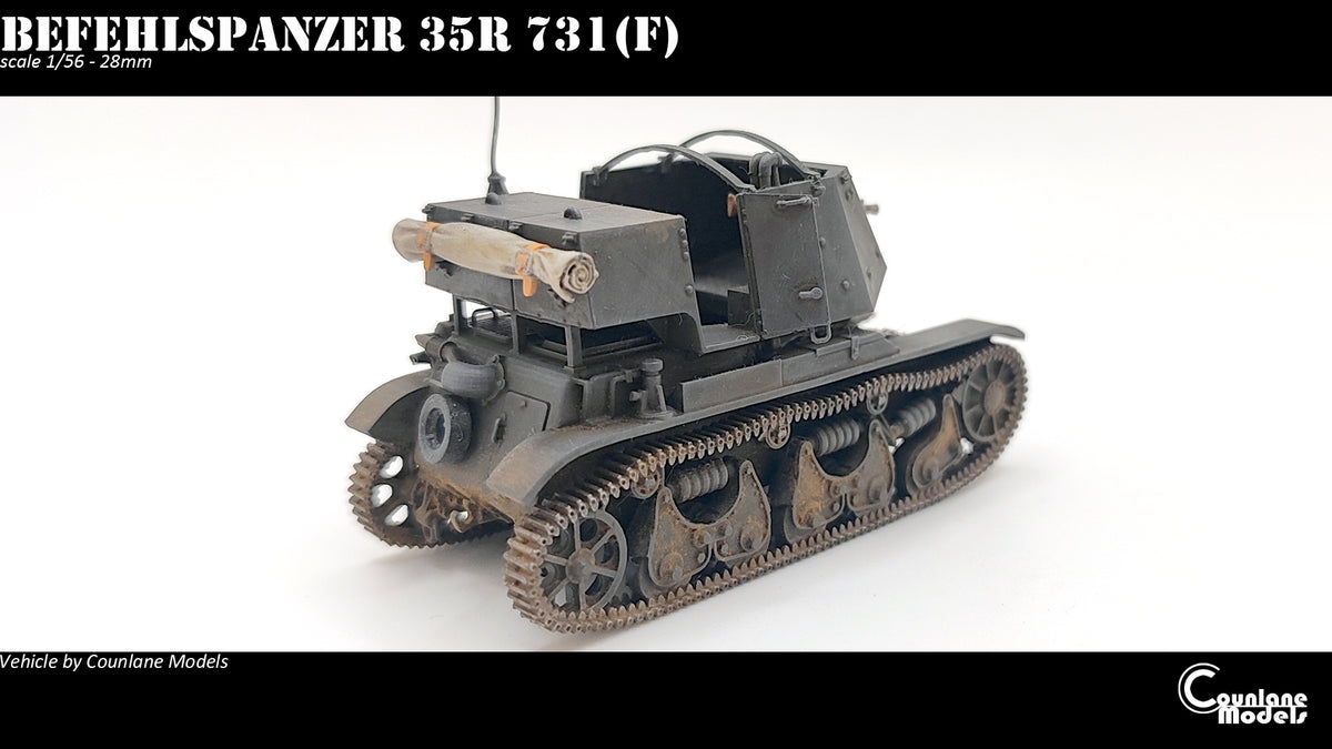 Counlane Befehlspanzer 35R 731(f) (Germany, WW2)