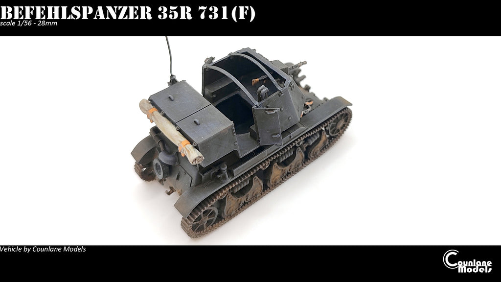 Counlane Befehlspanzer 35R 731(f) (Germany, WW2)