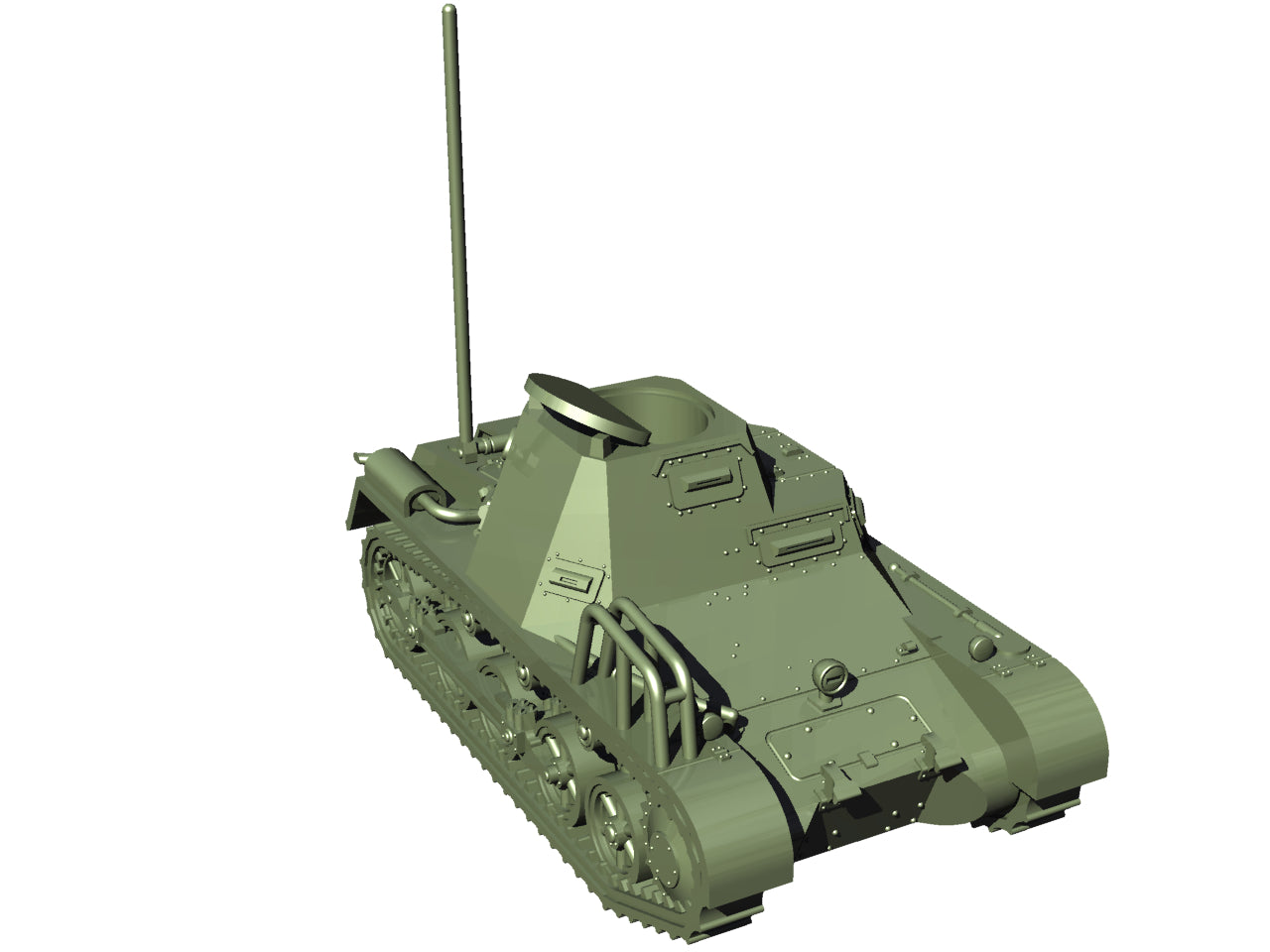 WG3D Befehlswagen 1 Command machine (Sd.Kfz.265) (WW2 Germany and Spanish Civil War, 1936-1939)
