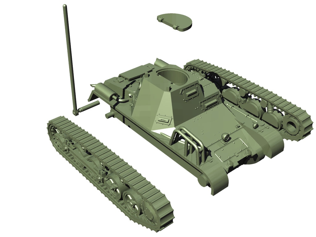 WG3D Befehlswagen 1 Command machine (Sd.Kfz.265) (WW2 Germany and Spanish Civil War, 1936-1939)