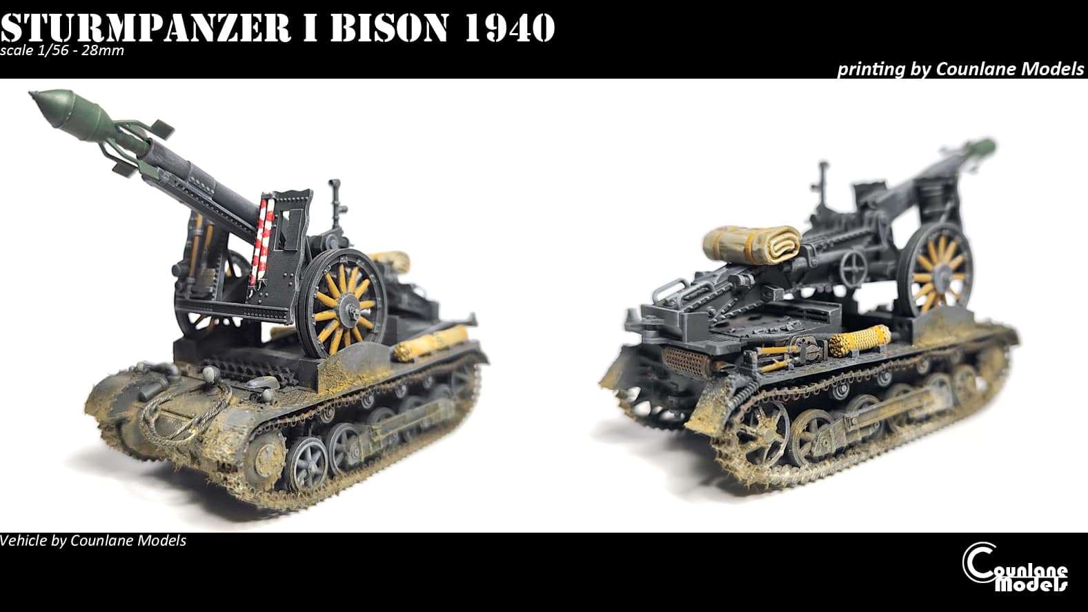 Counlane Sturmpanzer I - Bison 1940 (Germany, WW2)