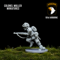Col. Muller US Airborne Charging Rifleman (New Pose)