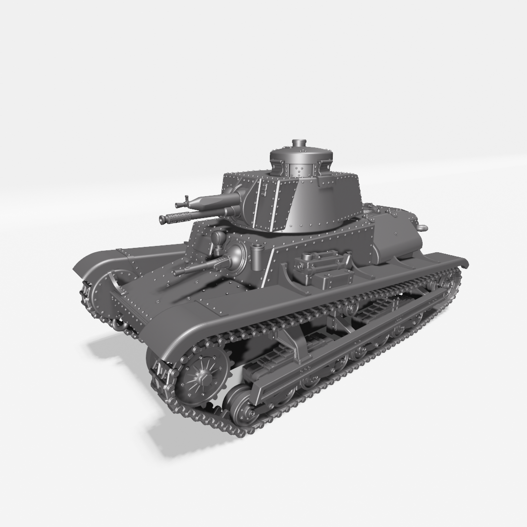 WG3D CKD LT Vz.34 (Skoda) Light Tank (Czech, WW2)