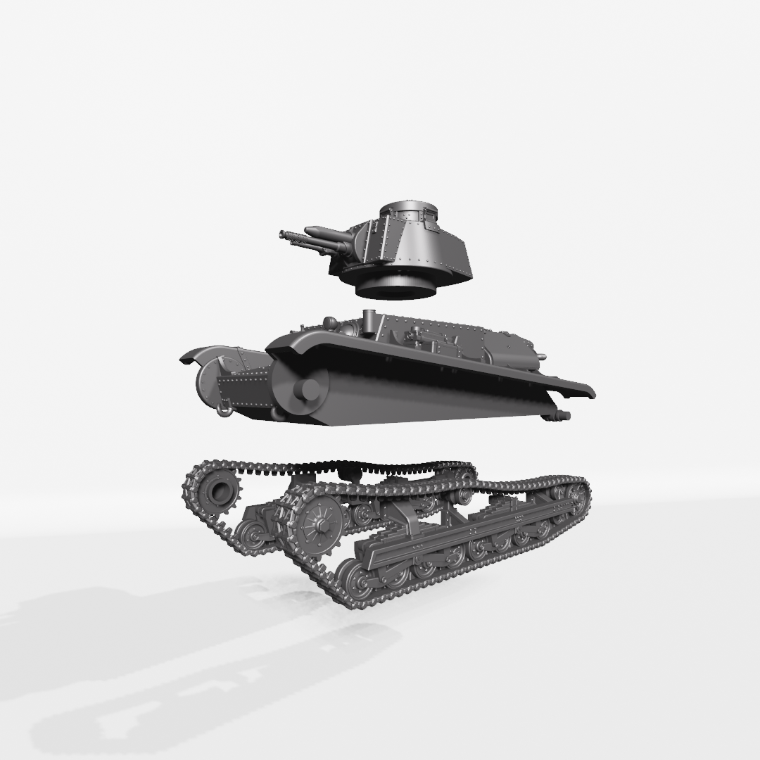 WG3D CKD LT Vz.34 (Skoda) Light Tank (Czech, WW2)
