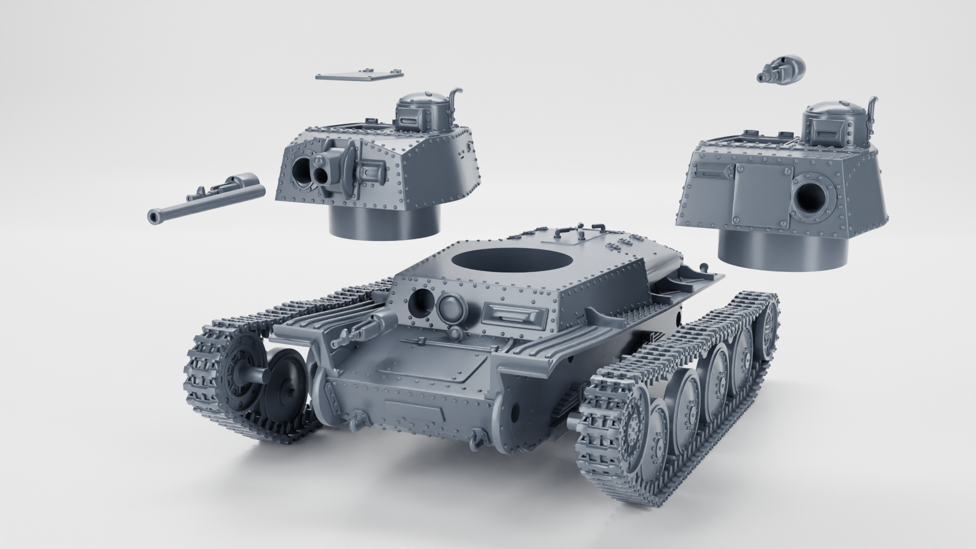 WG3D CKD LT Vz.40 (Skoda) Light Tank (Czech, WW2)