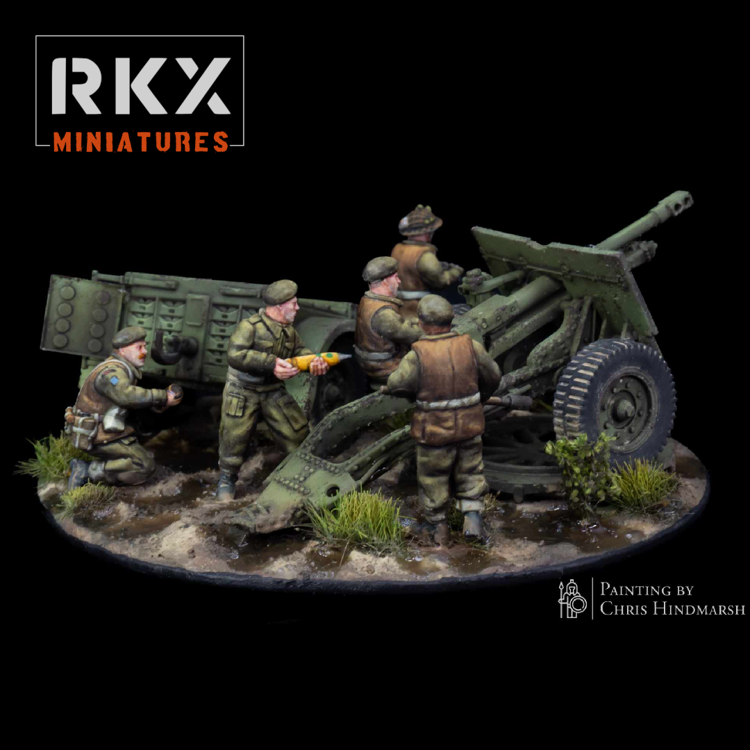 RKX UK Canadian 25pdr Light Artillery