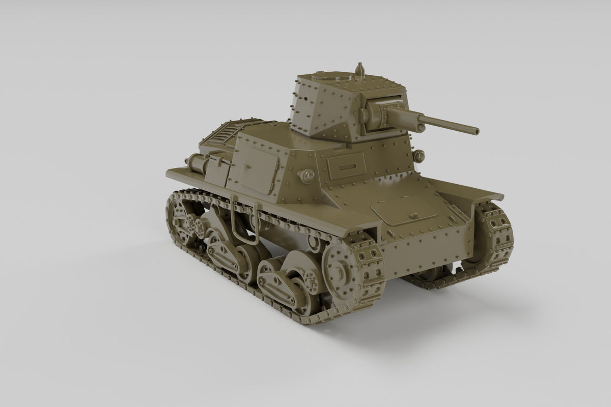 WG3D Carro Armato Leggero L6/40 + Flamethrower (Italy, WW2)