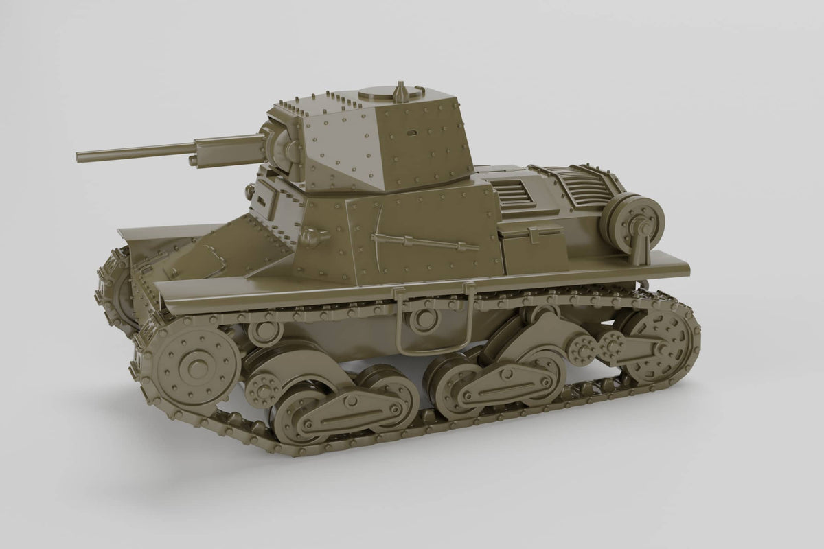 WG3D Carro Armato Leggero L6/40 + Flamethrower (Italy, WW2)