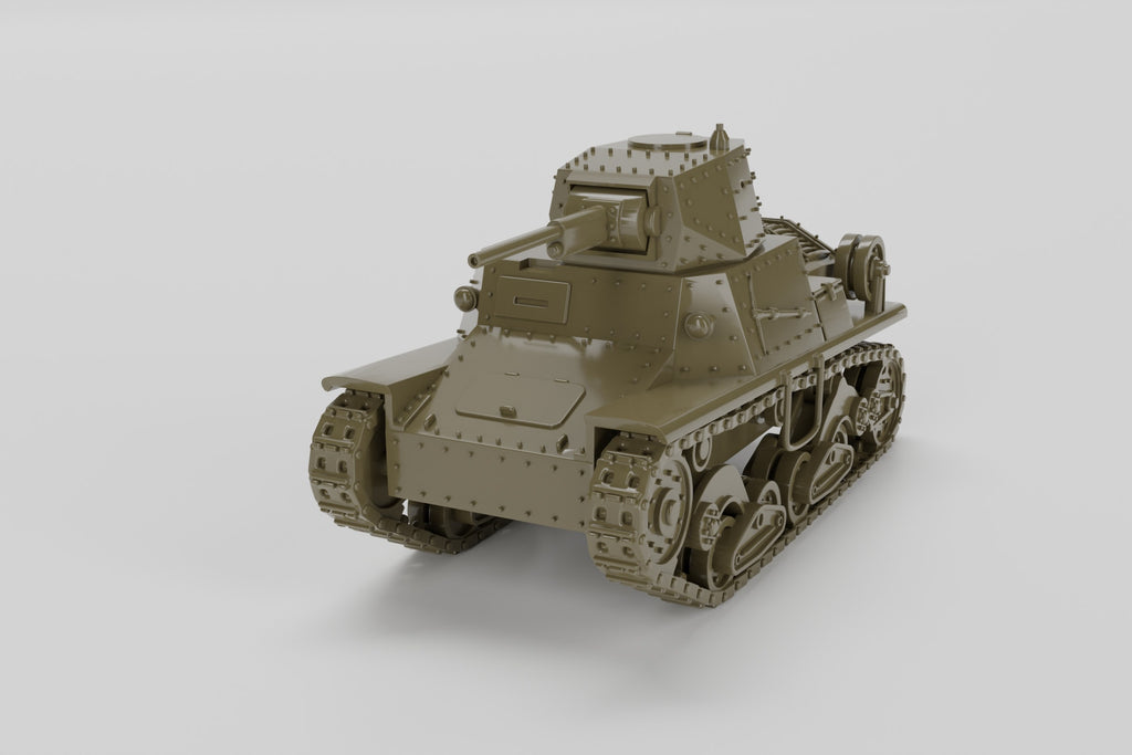 WG3D Carro Armato Leggero L6/40 + Flamethrower (Italy, WW2)