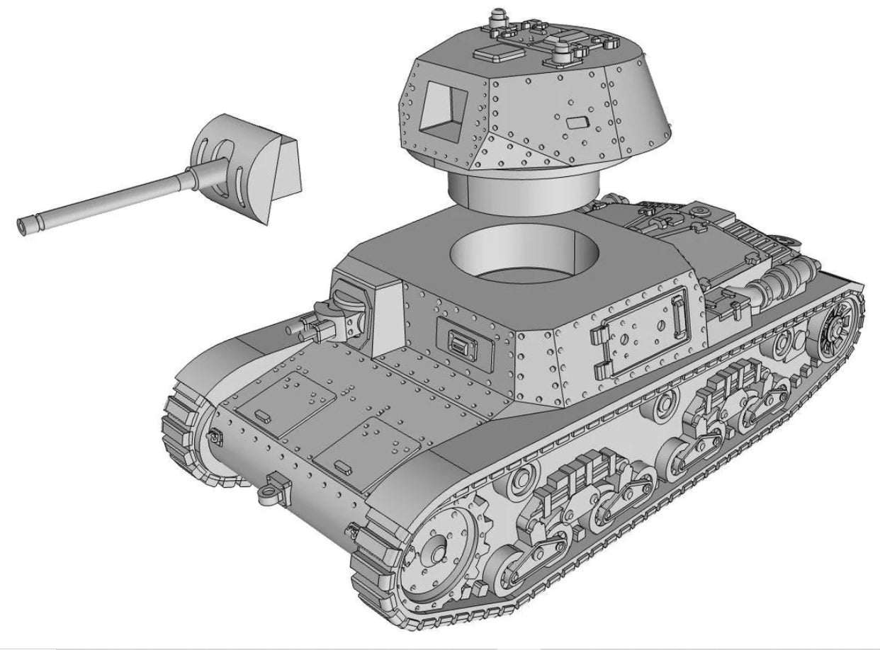WG3D Carro Armato M13/40 (Italy, WW2)