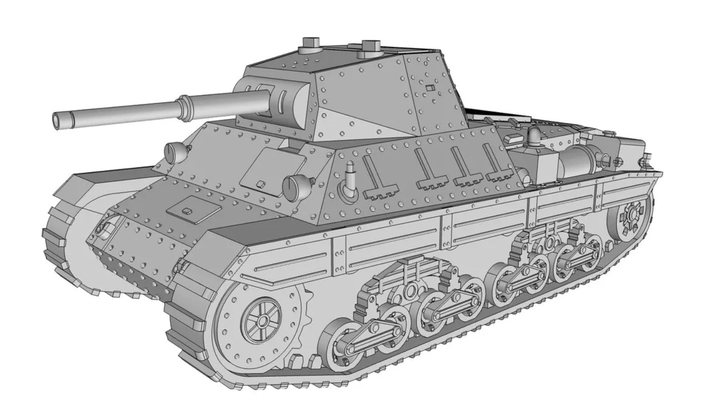 WG3D Carro Armato P40 (Italy, WW2)