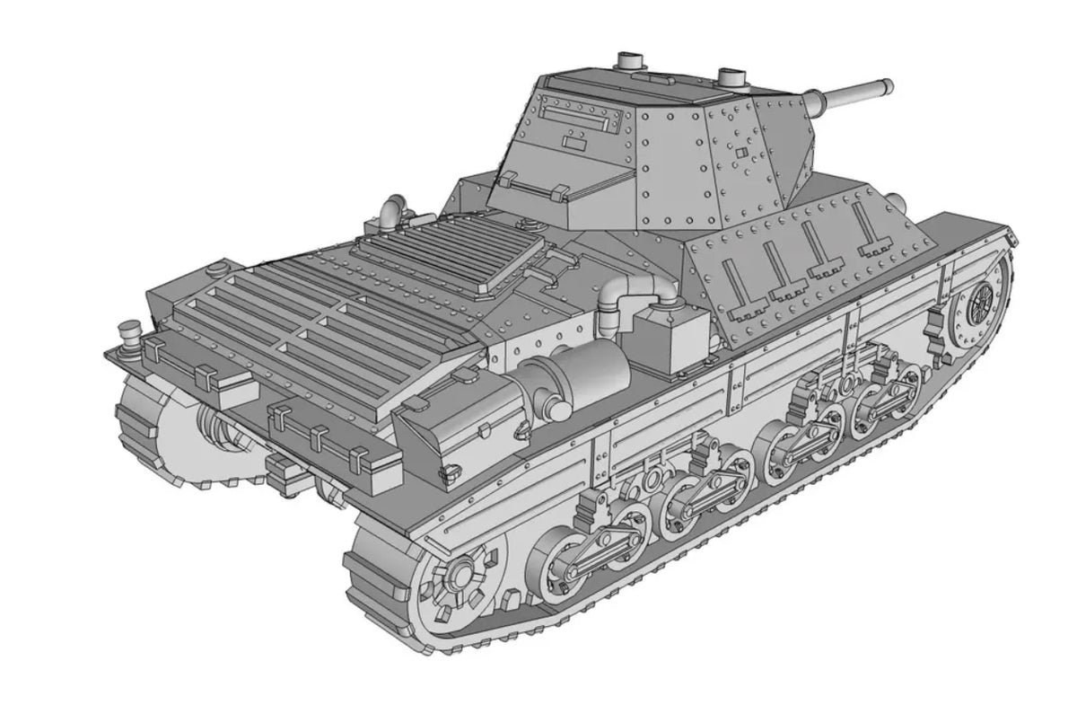 WG3D Carro Armato P40 (Italy, WW2)