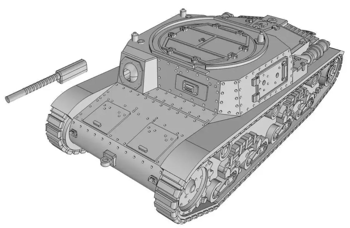 WG3D Carro Commando M41 (Italy, WW2)