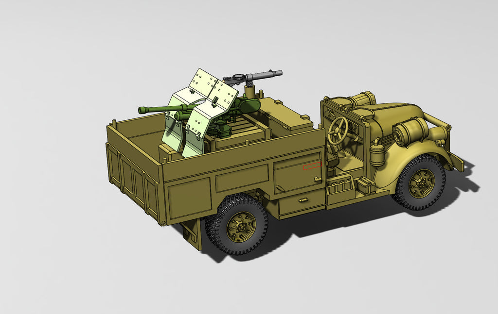 WG3D Chevrolet WB 30 CWT Truck + option with 37mm Bofors (US, WW2)