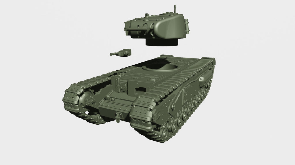 WG3D Churchill Mk.II (A22) Infantry Tank (UK, WW2)