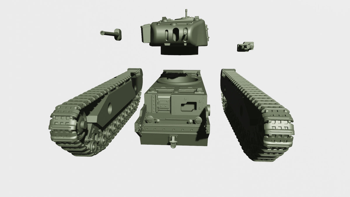 WG3D Churchill Mk.II (A22) Infantry Tank (UK, WW2)