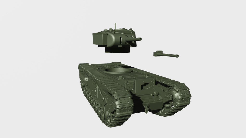 WG3D Churchill Mk.II (A22) Infantry Tank CS (close support) (UK, WW2)