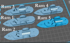 Manley LFG3D010 - 1/600 Confederate Gunboats