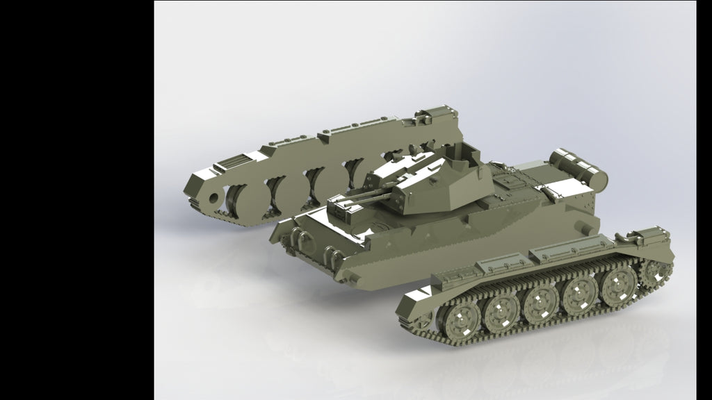 WG3D Crusader AA mark III (UK, WW2, D-day)