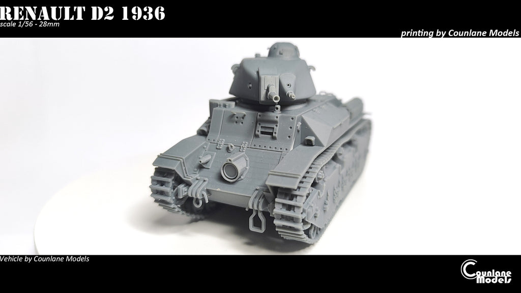 Counlane Renault D2 1936 (France, WW2)