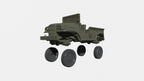 WG3D Dodge WC51-52 with winch (¾ tons) + MG or Mortar (USA, WW2)