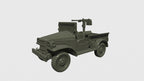 WG3D Dodge WC51-52 with winch (¾ tons) + MG or Mortar (USA, WW2)