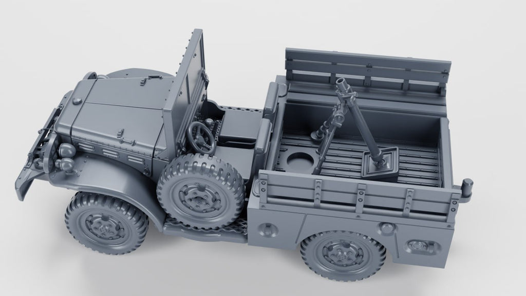 WG3D Dodge WC51-52 with winch (¾ tons) + MG or 60mm Mortar (USA, WW2)