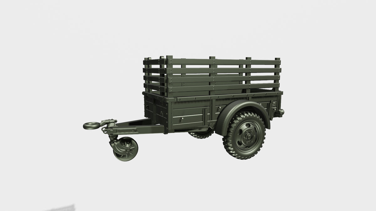 WG3D Dodge WC 1-ton cargo trailer "Ben Hur" (USA, WW2)