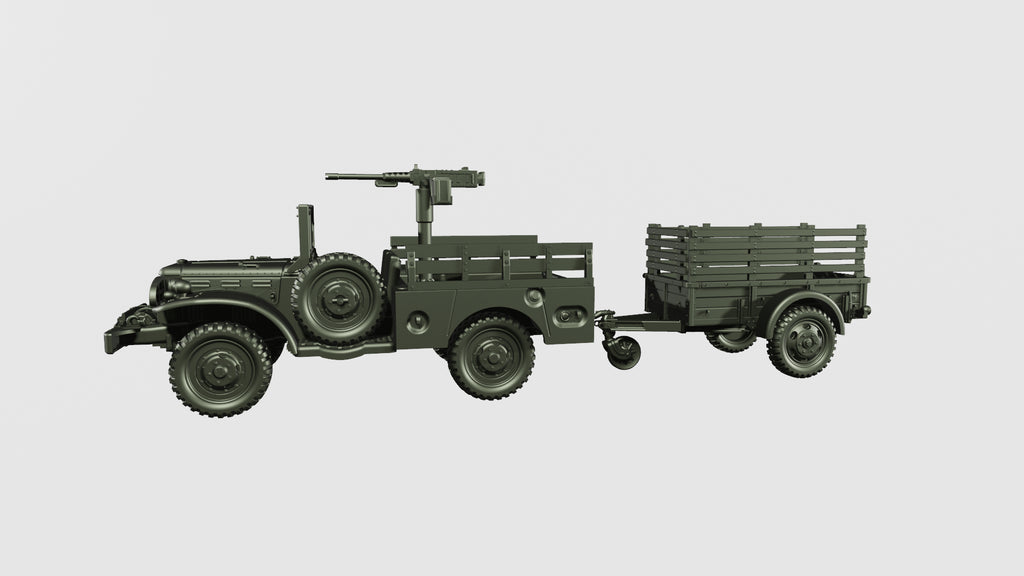 WG3D Dodge WC 1-ton cargo trailer "Ben Hur" (USA, WW2)