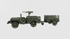 WG3D Dodge WC 1-ton cargo trailer "Ben Hur" (USA, WW2)