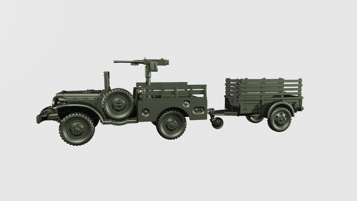 WG3D Dodge WC 1-ton cargo trailer "Ben Hur" (USA, WW2)