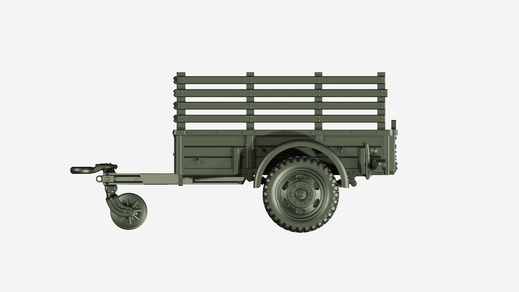 WG3D Dodge WC 1-ton cargo trailer "Ben Hur" (USA, WW2)