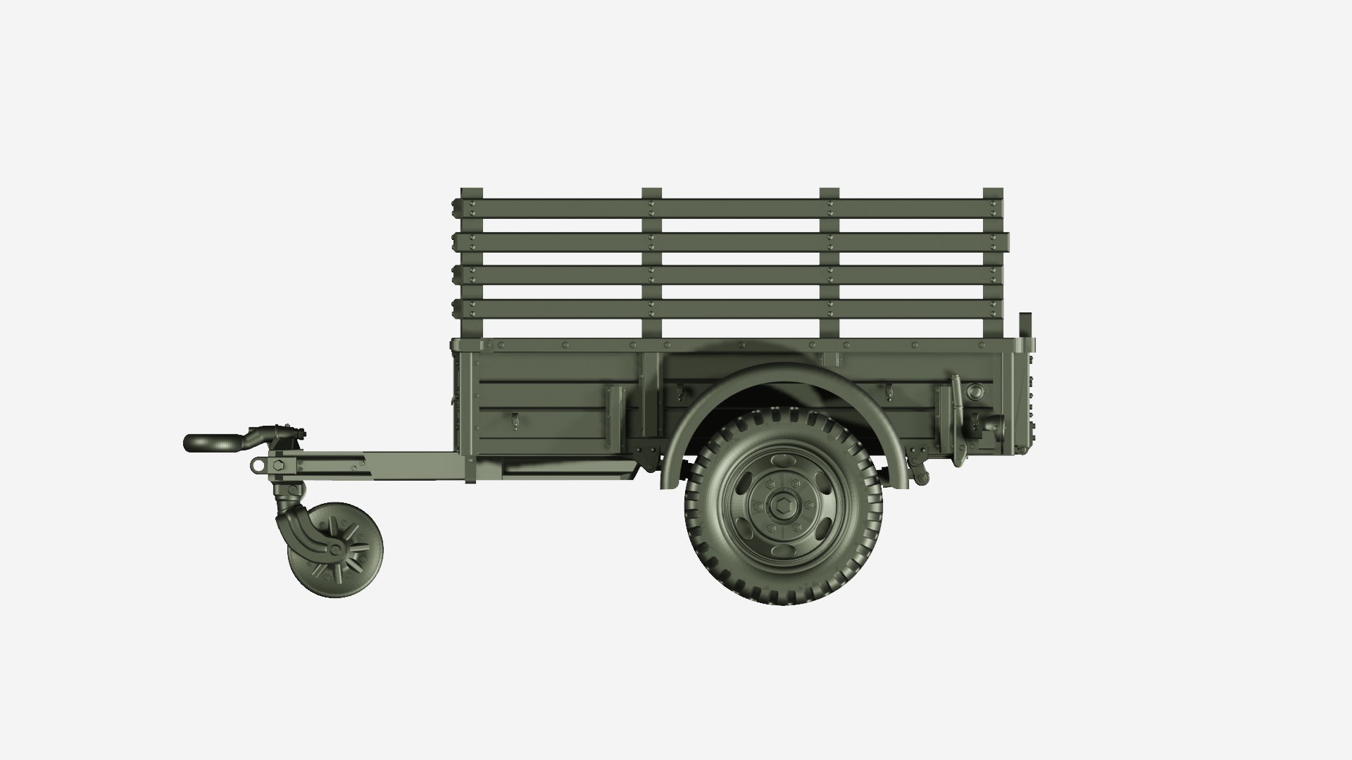 WG3D Dodge WC 1-ton cargo trailer "Ben Hur" (USA, WW2)