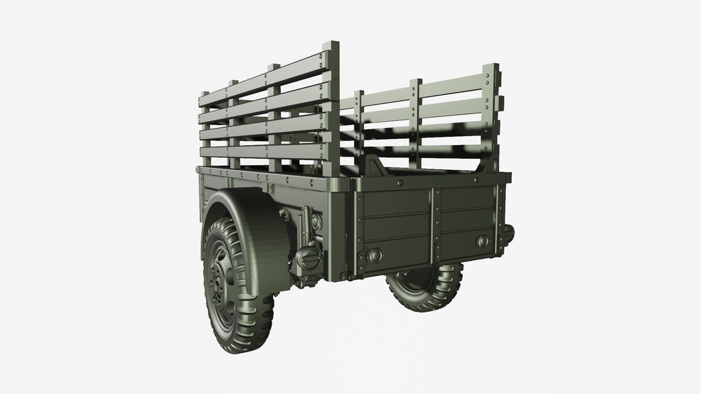 WG3D Dodge WC 1-ton cargo trailer "Ben Hur" (USA, WW2)