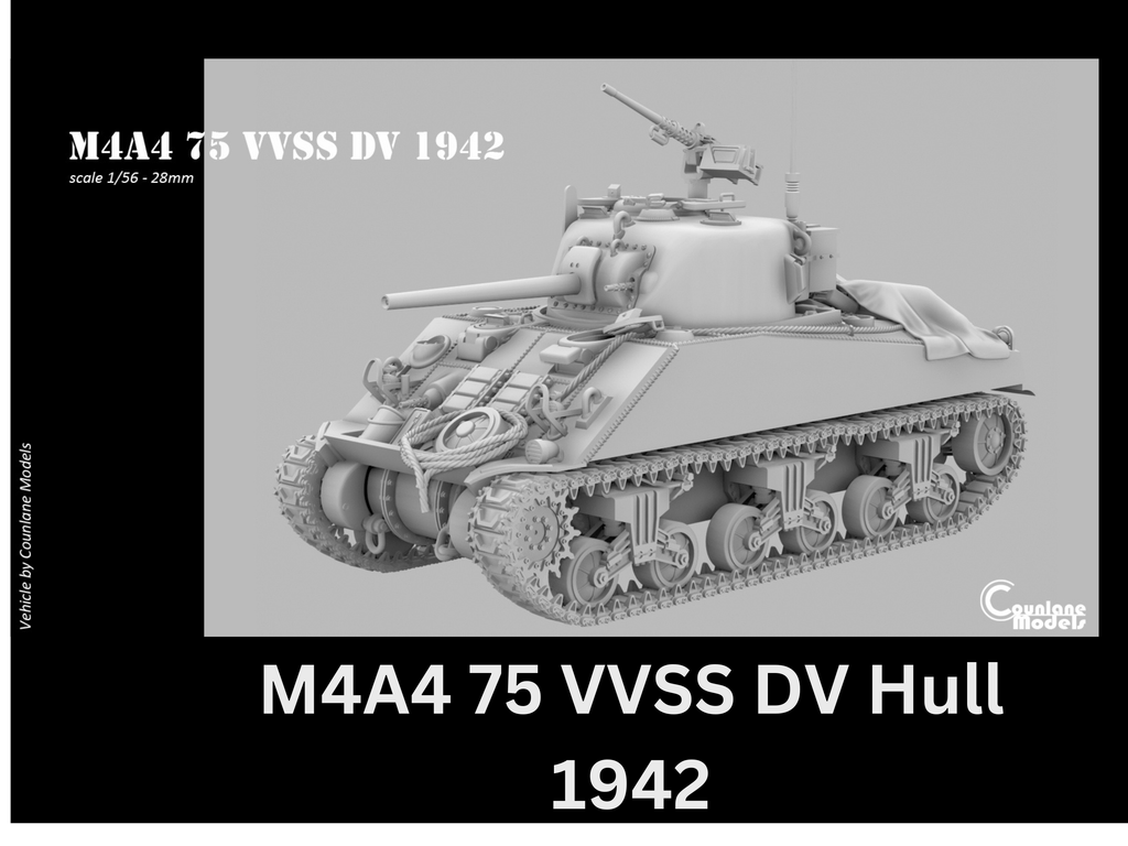 Counlane Sherman M4A4 75 VVSS DV (USA, WW2)
