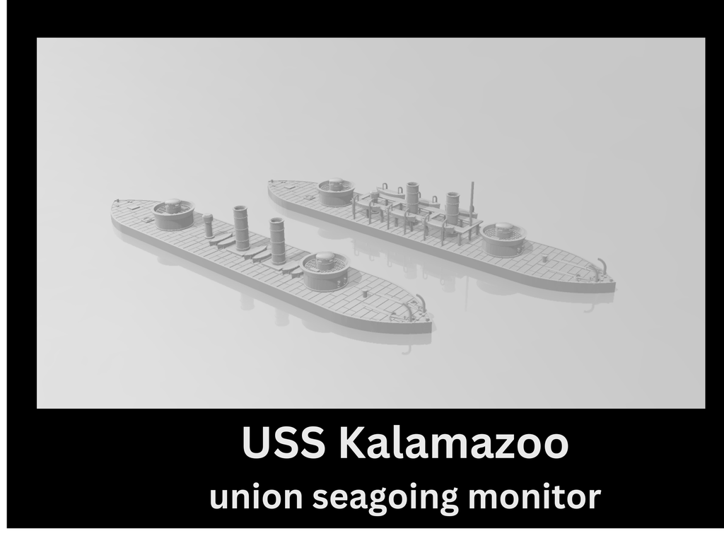 Manley LFG3D220- 1/600 USS Kalamazoo