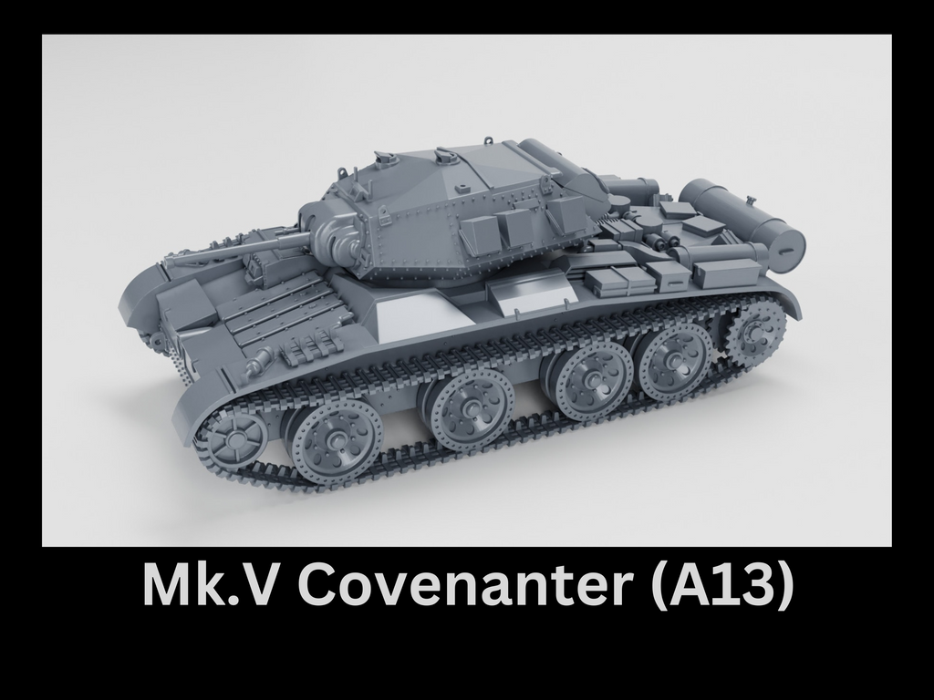 WG3D A13 Cruiser Tank Mk.V Covenanter (UK, WW2)
