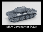 WG3D A13 Cruiser Tank Mk.V Covenanter (UK, WW2)