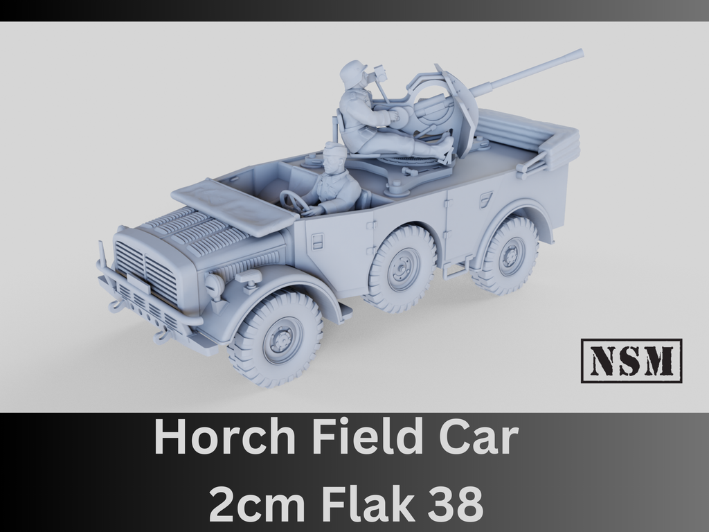 NSM HORCH Field Car 2cm Flak 38 (Germany, WW2)