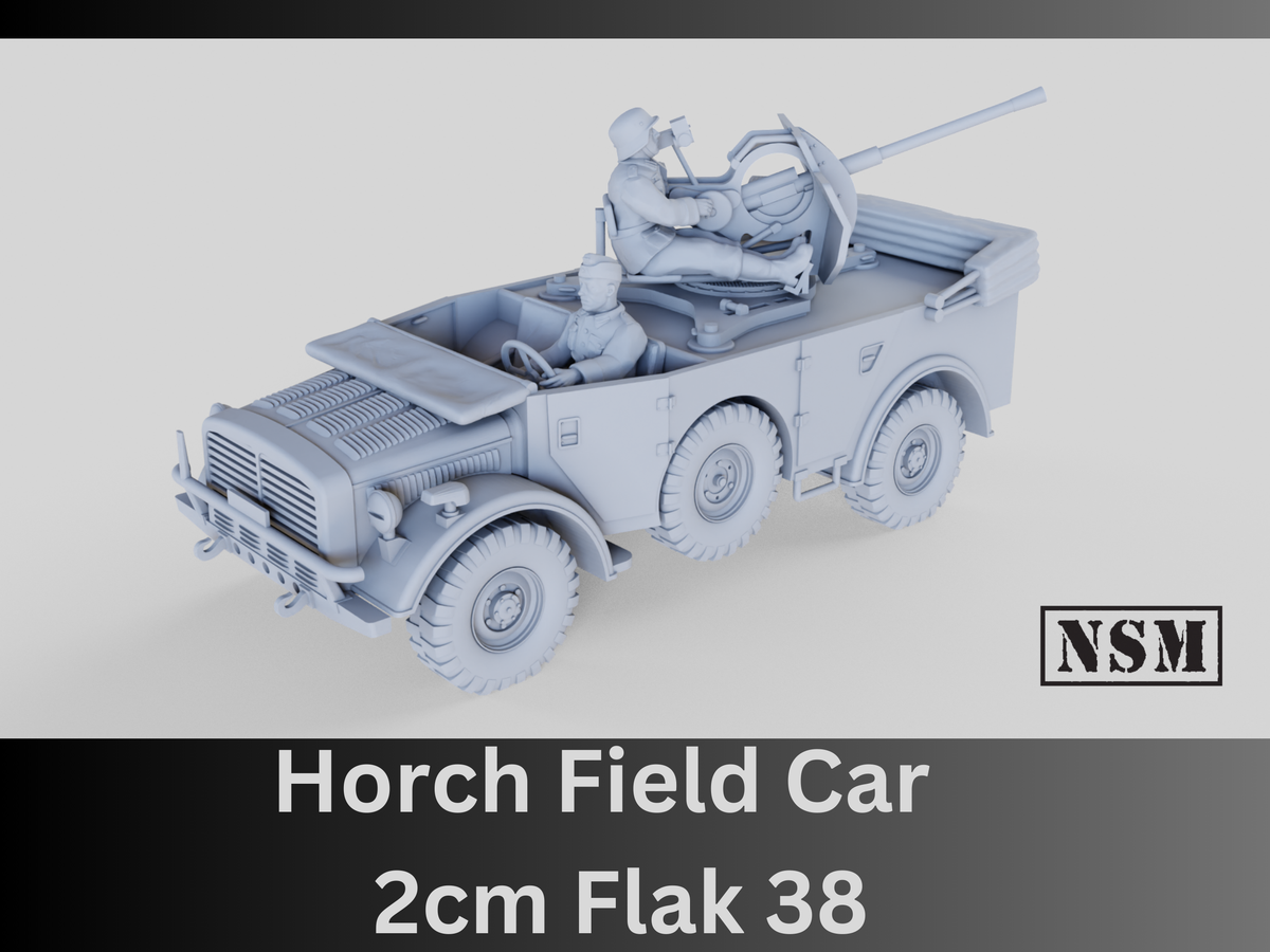 NSM HORCH Field Car 2cm Flak 38 (Germany, WW2)