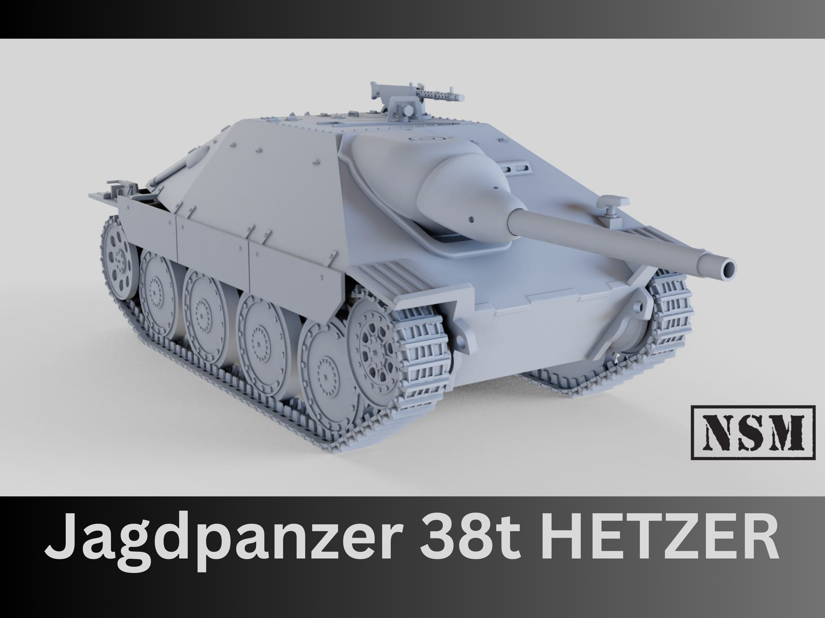 NSM Jagdpanzer 38t HETZER  (Germany, WW2)