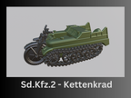 WG3D Sd.Kfz.2 - Kettenkrad (Germany, WW2)