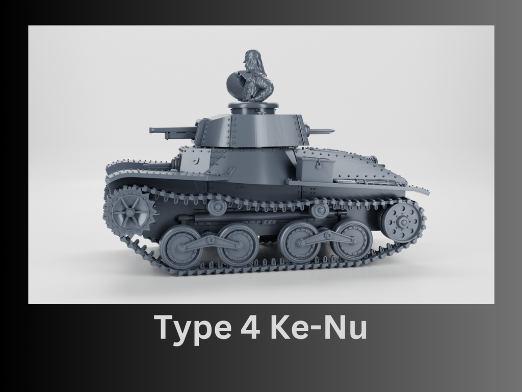 WG3D Type 4 Ke-Nu Light Tank (JAPAN, WW2)
