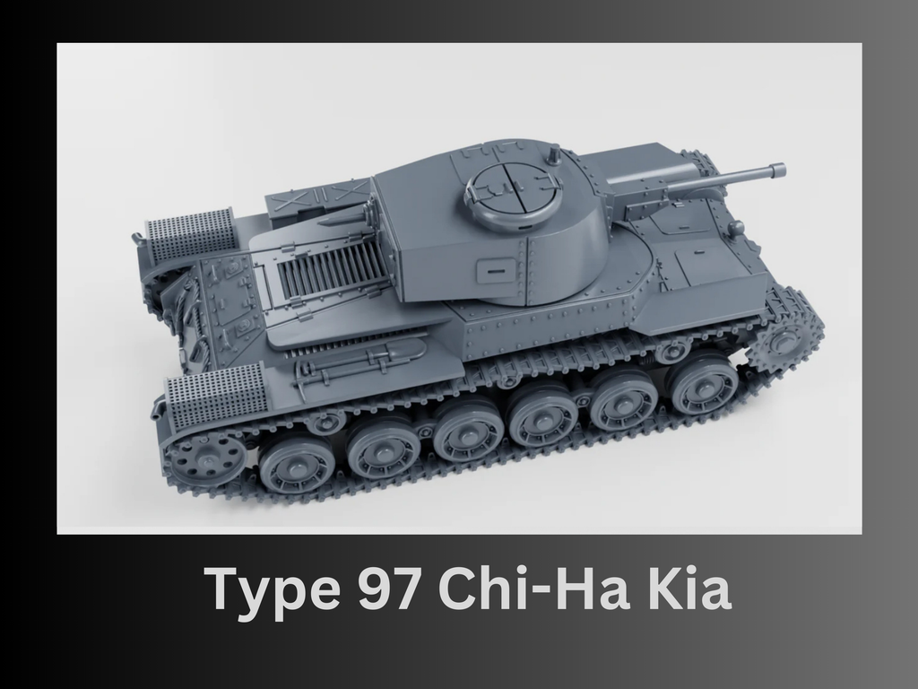 WG3D Type 97 Chi-Ha Kia Medium Tank (JAPAN, WW2)
